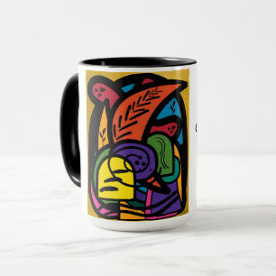 150z. tasse en céramique avec "Creativité prendre 