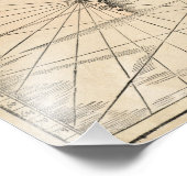 1513 World map by Martin Waldseemuller Foto Afdruk (Hoek)