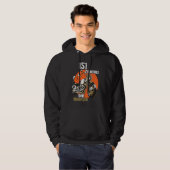 151 Countries One Motorcycle Hoodie (Voorkant volledig)
