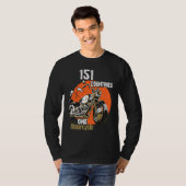 151 Countries One Motorcycle T-shirt (Voorkant volledig)