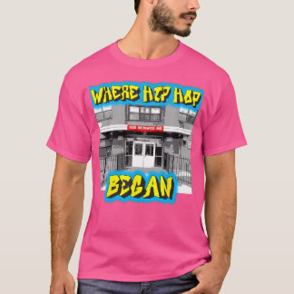 1520 Sedgwick Ave Old School Hip Hop Geschiedenis  T-shirt