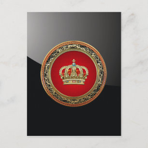 [154] België: Prins-Princess King-Queen Crown Briefkaart