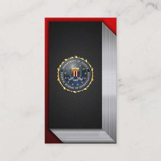 [154] FBI Special Edition Visitekaartje (Voorkant)