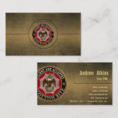 [154] Scottish Rite Double-kopeagle Visitekaartje (Voorkant / Achterkant)