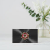 [154] Scottish Rite Double-kopeagle Visitekaartje (Staand voorkant)