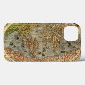 1565 Forlani AntiquevWereldkaart Renaissance Case-Mate iPhone Case (Achterkant (horizontaal))