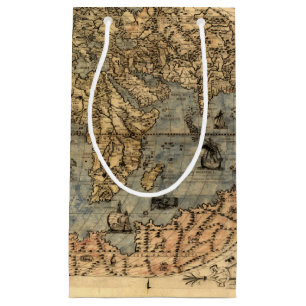 1565 Forlani AntiquevWereldkaart Renaissance Klein Cadeauzakje