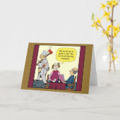 1566 Vangst van de dag ontsnapte Cartoon Kaart (Gele Bloem)