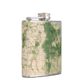 156 Tarwe/vierkante mijl Heupfles (Rechts)