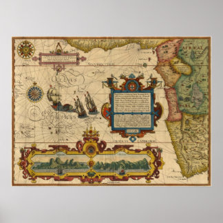 1596 - Zuid-West-Afrika Poster