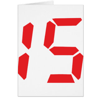 15 15 5 réveil rouge numéro numérique