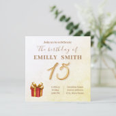 15 Anniversaire Invitation (Debout devant)