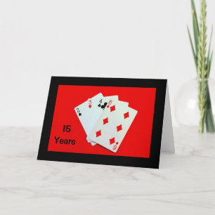 15 Ans, C'Est Une Grosse Affaire ! Carte Anniversa