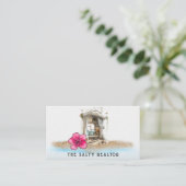 *~* 15 AP13 REALATOR Beach Rentals B&B Inn Visitekaartje (Staand voorkant)