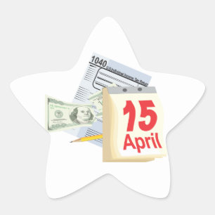 15 april - ster sticker