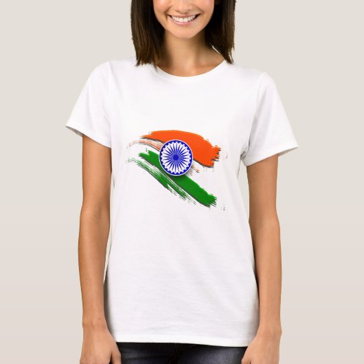 15 augustus Onafhankelijkheidsdag India T-shirt (Voorkant)