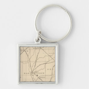 15 Centrum van de bevolking Sleutelhanger