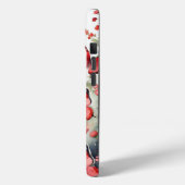 15 Coque pour iPhone / iPad Papillons Rouges & Noirs (Verso / Gauche)
