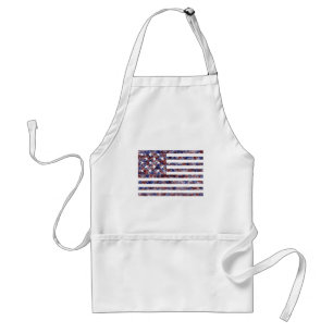 15 étoiles Drapeau Usa Tablier Adulte