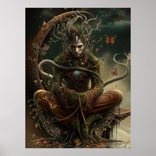 *~* 15 FD3 Earth Keeper Guardian Mystical Poster (Voorkant)