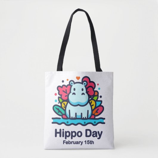 15 feb Hippo Dag Draagtas (Voorkant)