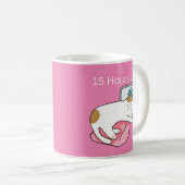 15 Heures Plus Tard Lazy Cat Coffee Mug (Devant droit)