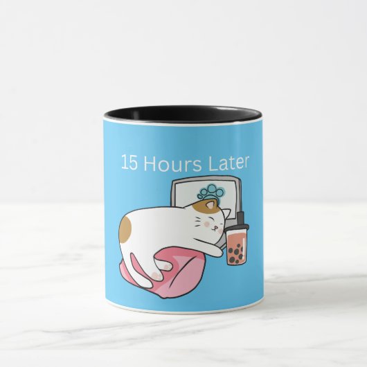 15 Heures Plus Tard Mug (Centre)