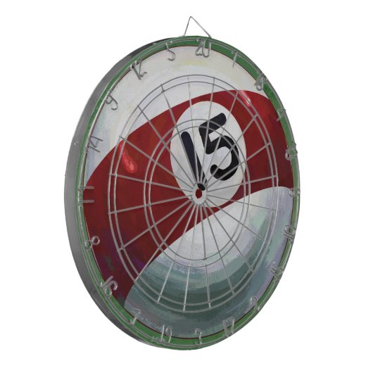 15 inch dartbord (Voorkant Links)