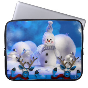 15-inch hoes voor kerstlaptop uit neopreen, Snowma