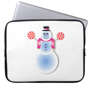 15-inch hoes voor kerstlaptop uit neopreen, Snowma