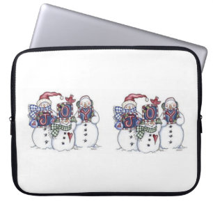 15-inch hoes voor kerstlaptop uit neopreen, Snowma