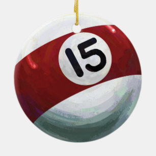 15 inch keramisch ornament
