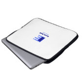 15-Inch Laptop Sleeve – Custom Protective Case wit (Voorkant onderkant)