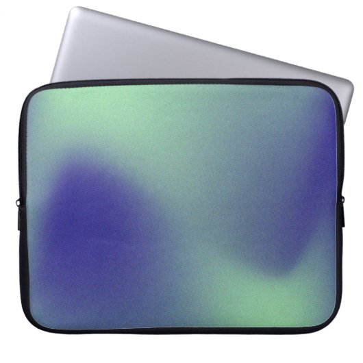 15-Inch Laptop Sleeve – Floral & Gradient Grain  (Voorkant)