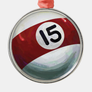 15 inch metalen ornament