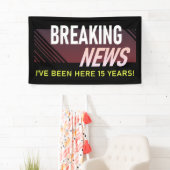 15 jaar Arbeidscontractant Jubileum Spandoek (Insitu)