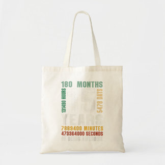 15 jaar Geweldige 15e verjaardag van gipsplaten G Tote Bag