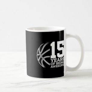 15 jaar Geweldige zijn Bysketbyll 15th Birthday Koffiemok