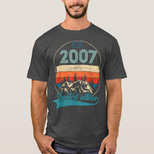 15 jaar oude bruidjes EST 2007 grens T-shirt