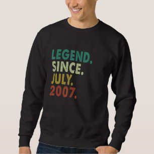 15 jaar oude legering sinds juli 2007 15e verjaard trui