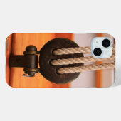 15 Mini Coque iphone classique en bois de voilier (Verso (horizontal))