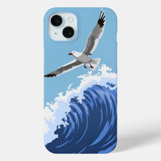 15 Mini Coque iphone de pomme de goélands minimalistes