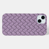 15 Mini Coque iphone floral dentelle lavande (Verso (horizontal))