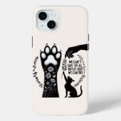 15 Mini Enregistrer le coque iphone de chats (Verso)