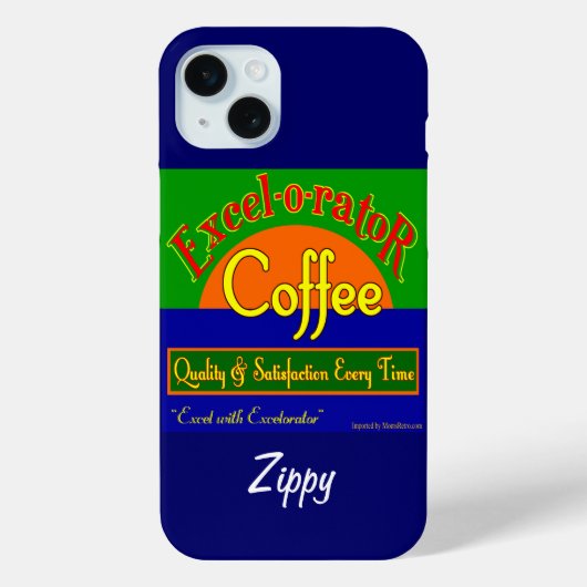 15 Mini Excelorator Café Funny Retro Art coque iphone (Verso)