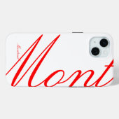 15 Mini Montréal - beau coque iphone (Verso (horizontal))