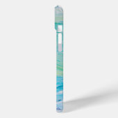 15 Mini Teintes océaniques du Coque bleu-coque iphone Mate (Verso / Gauche)