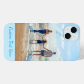 15 Mini Votre cadeau de coque iphone photo avec texte pers (Verso (horizontal))