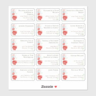 15 Naam van individuele weddenschappen Adres stick Sticker