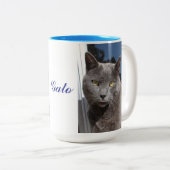 15 onces. Tasse de chat (Devant droit)